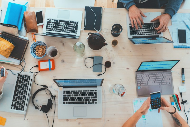 Digital production workspace used to improve website performance